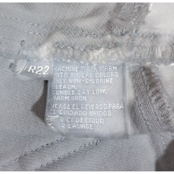 Vintage 90s Together! Tropical Print Denim Shorts Size M Cotton - Picture 10 of 11